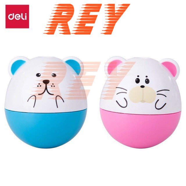 Chuốt gọt bút chì lật đật dễ thương siêu cute deli 0522 0521