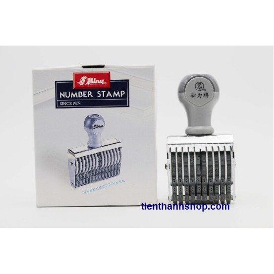 Dấu 10 số xoay / dấu đóng ngày tháng năm shiny n510 , n410 , n310 , n210 , n110 , nb10