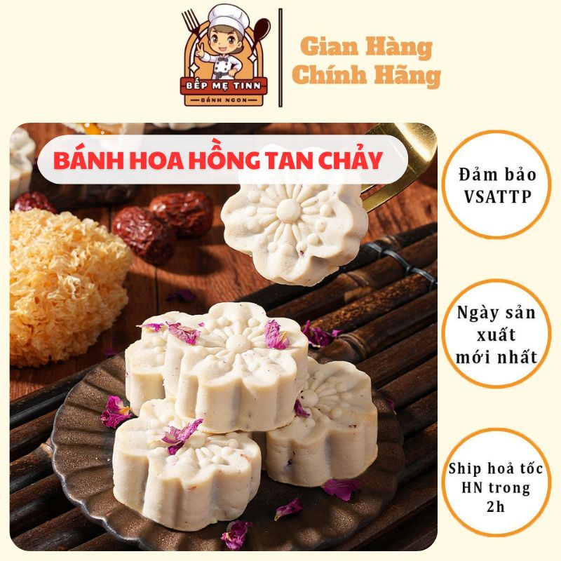 Bánh Hoa Hồng Tan Chảy 7 Màu Thơm Ngon, Hương Vị Ngọt Ngào, Phù Hợp Với Mọi Người
