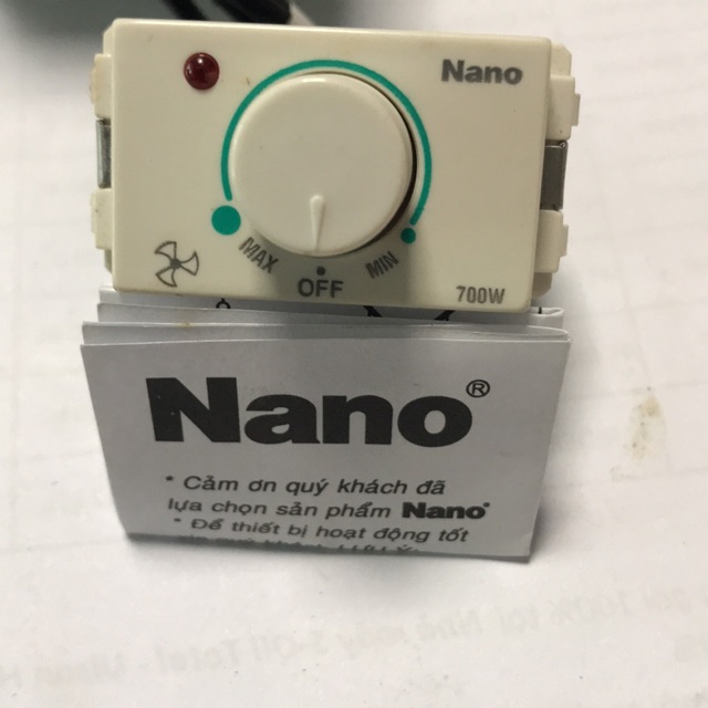 Hạt công tắc dimmer điều chỉnh tốc độ quạt 700W NDF 603W - Panasonic