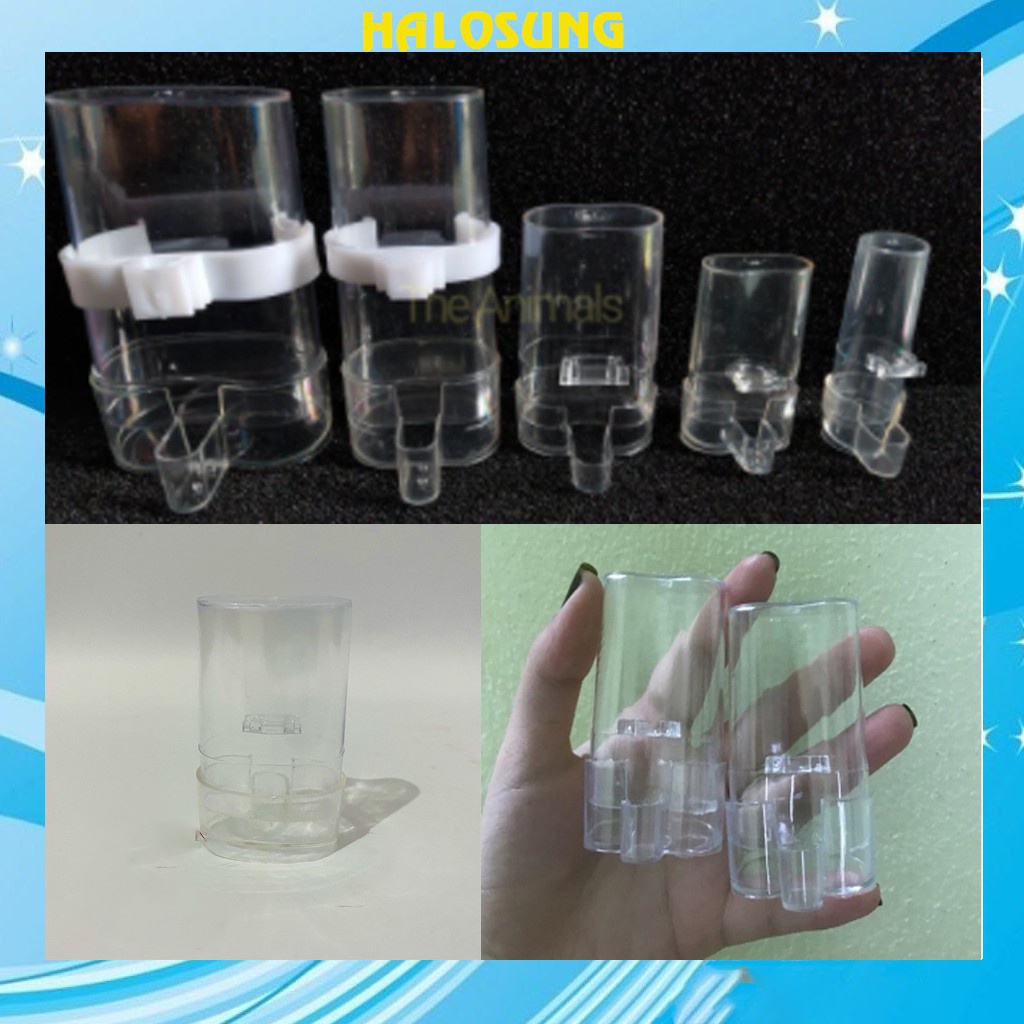 Cóng uống nước cho chim khuyên chất liệu mê ka dày dặn siêu đẹp PK40