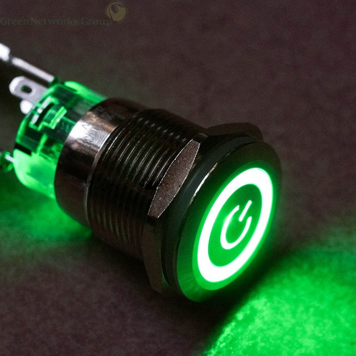 Công tắc led logo cho ô tô, xe máy, xe đạp điện