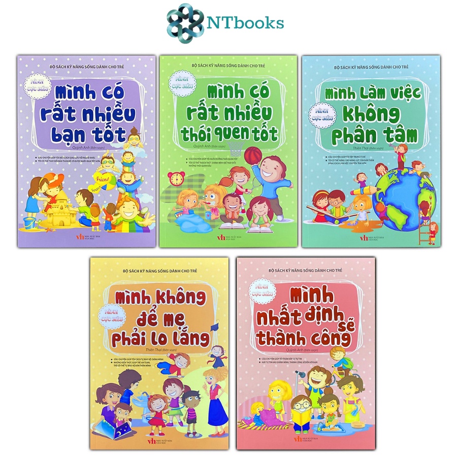 Sách kỹ năng sống dành cho trẻ - ntbooks