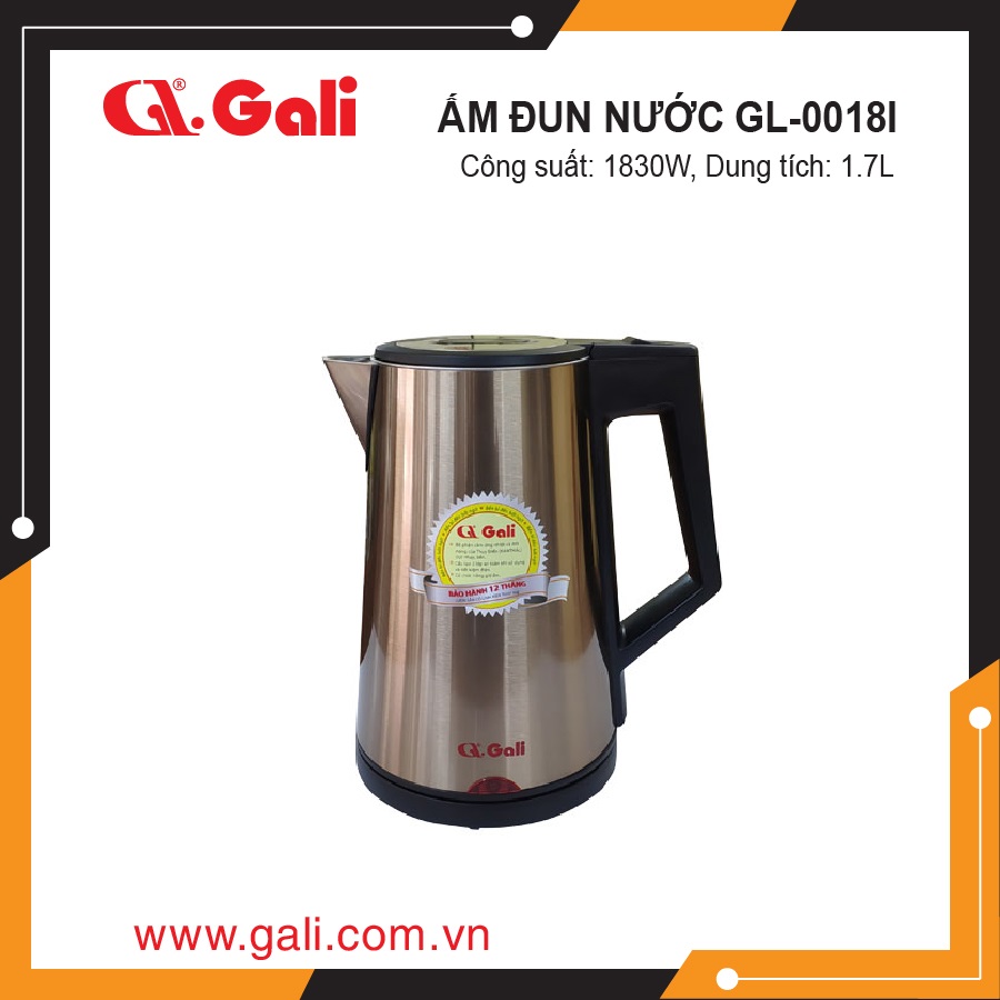Ấm đun nước gali gl-0018i