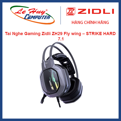 Tai nghe zidli zh29 fly-wing 7.1 usb rgb