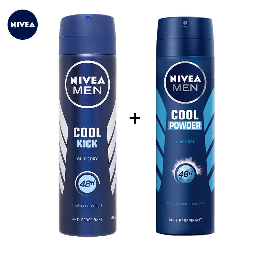 2 CHAI XỊT KHỬ MÙI NIVEA MEN 150ML/CHAI- Giao mùi ngẫu nhiên