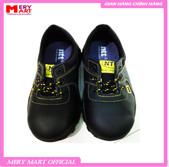 Giầy ABC NTT Đế Kếp Chỉ Vàng Giầy Bảo Hộ Mũi Thép Đế Thép Chống Đinh Chống Va Đập