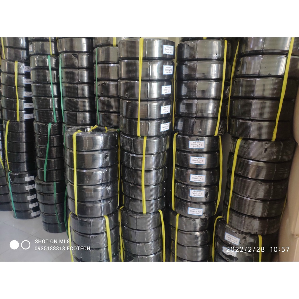 20met- 40met -50m dây pe 8mm, ống nhựa phun sương nhựa nguyên sinh 100% tưới phun mưa