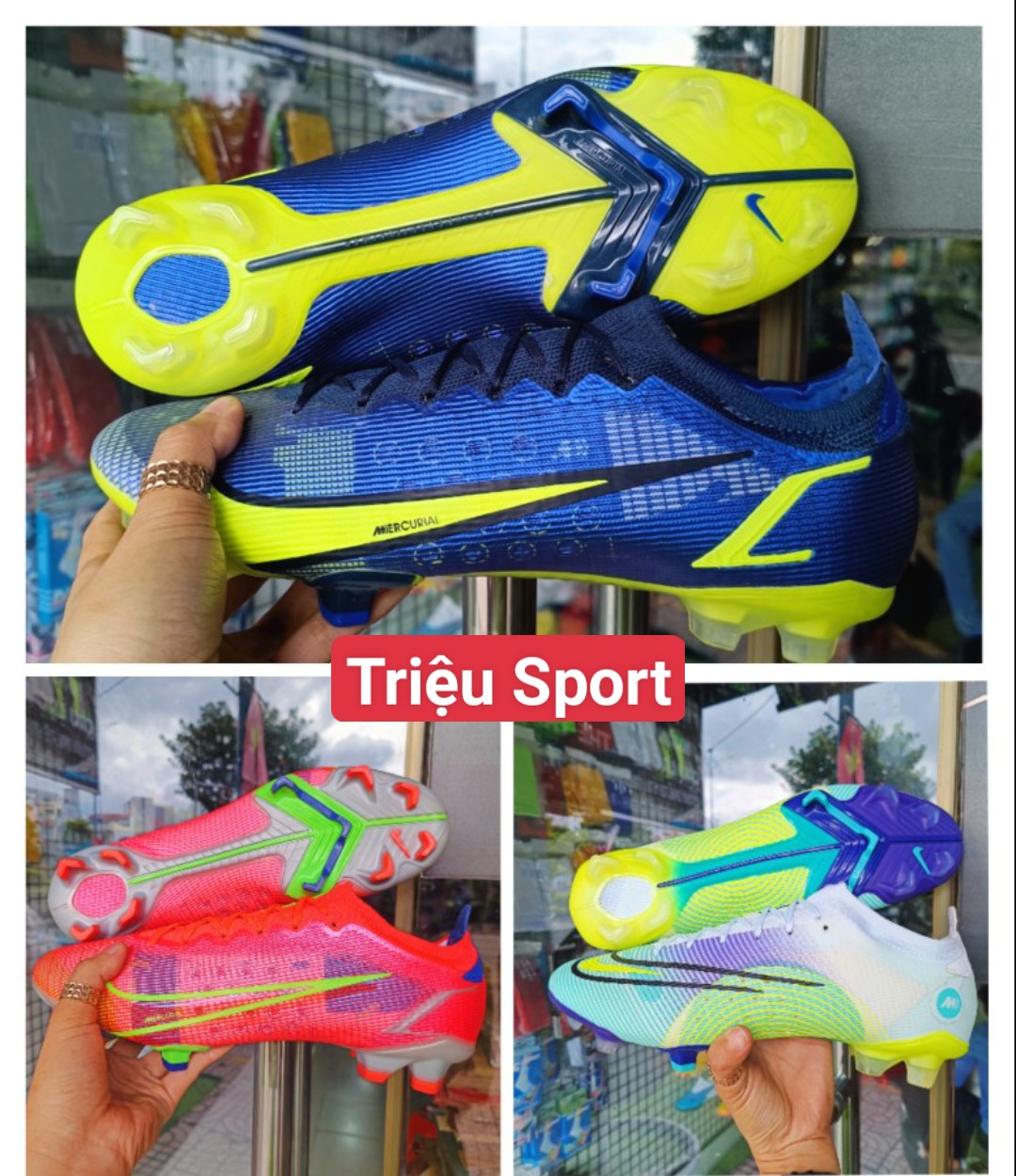 Giày đá bóng mercurial vapor 14 elite fg