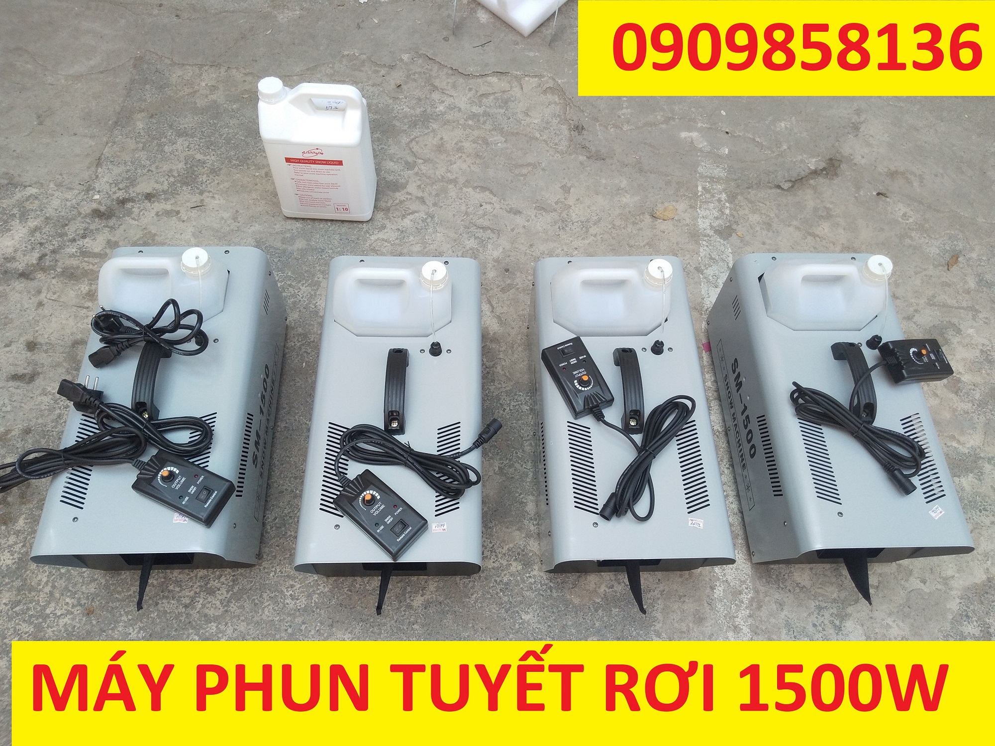 [HCM]MÁY PHUN TUYẾT 1500W MÁY TẠO TUYẾT RƠI MÁY TẠO TUYẾT SÂN KHẤU ĐÁM CƯỚI SỰ KIỆN