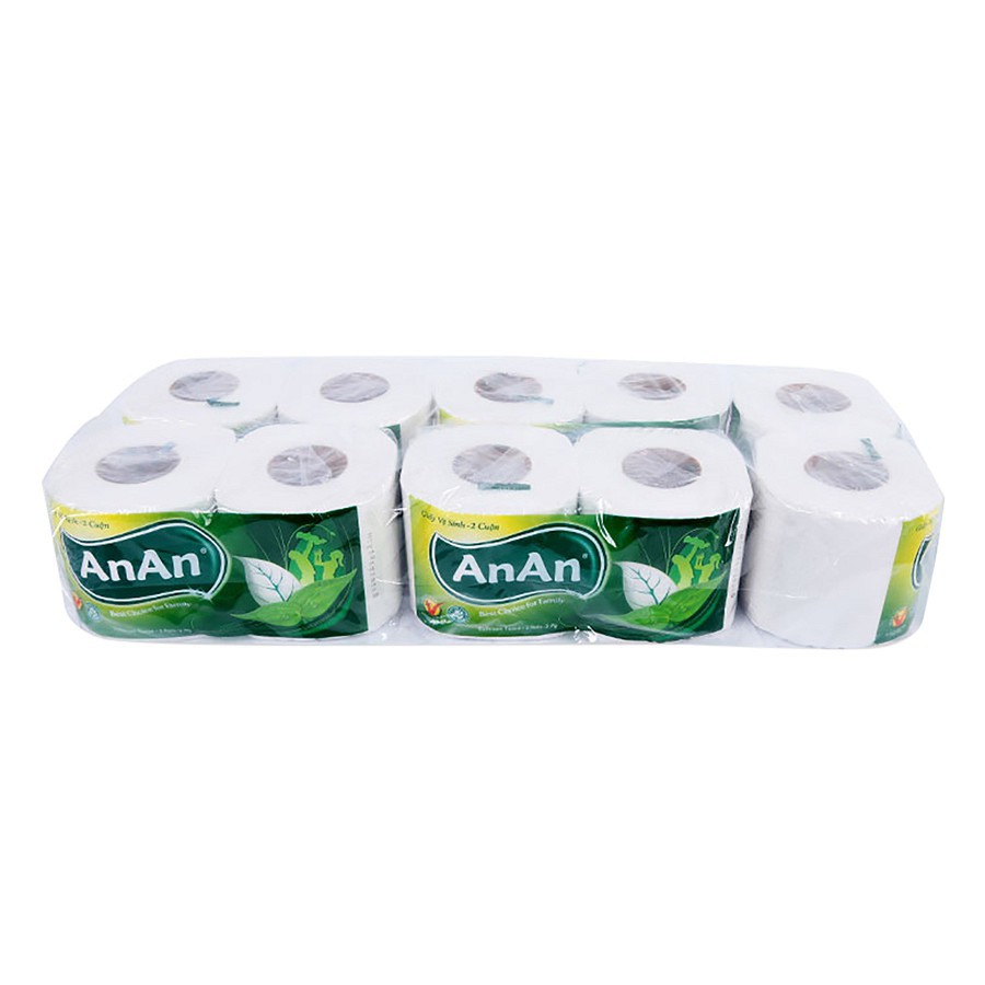 Giấy vệ sinh an an 2 lớp