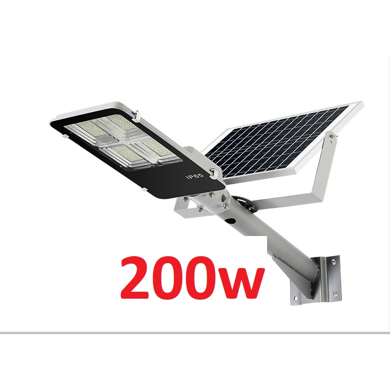 200W ĐÈN ĐƯỜNG NĂNG LƯỢNG MẶT TRỜI , TẤM PIN RỜI THỂ , IP67 CHỐNG NƯỚC