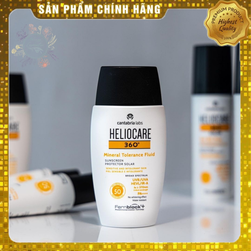 Kem chống nắng heliocare 360 mineral tolerance fluid spf 50 pa++++