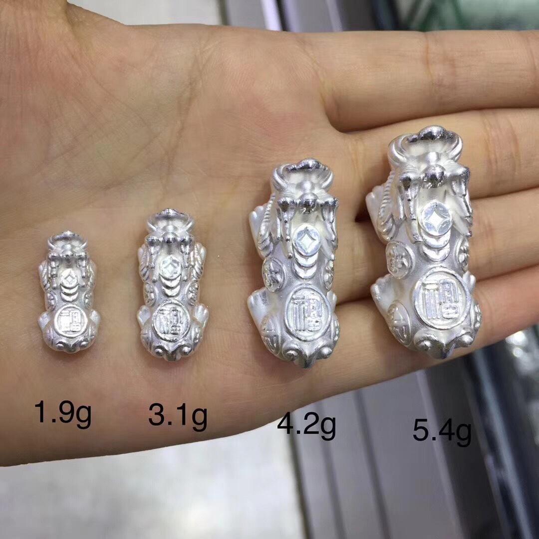 Phụ Kiện Tỳ Hưu Bạc Cao Cấp- Không Phai Màu - Không  Gây Dị Ứng