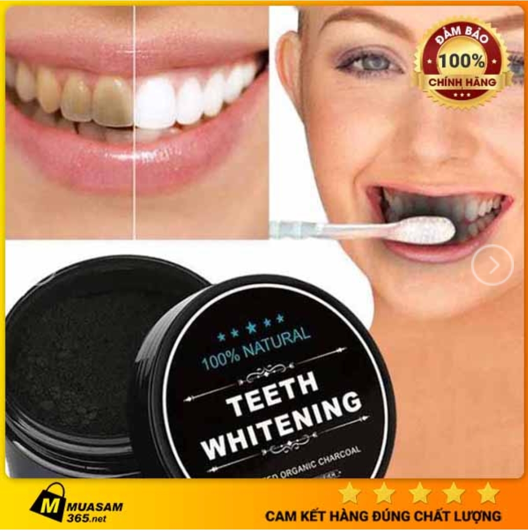 Bột trắng răng than hoạt tính