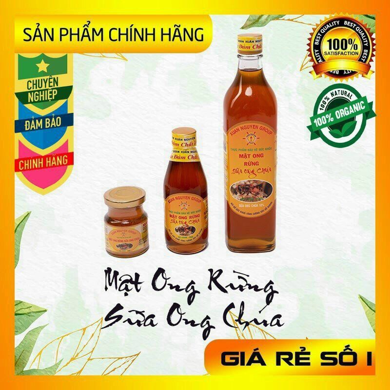 Mật ong rừng sữa ong chúa xuân nguyên