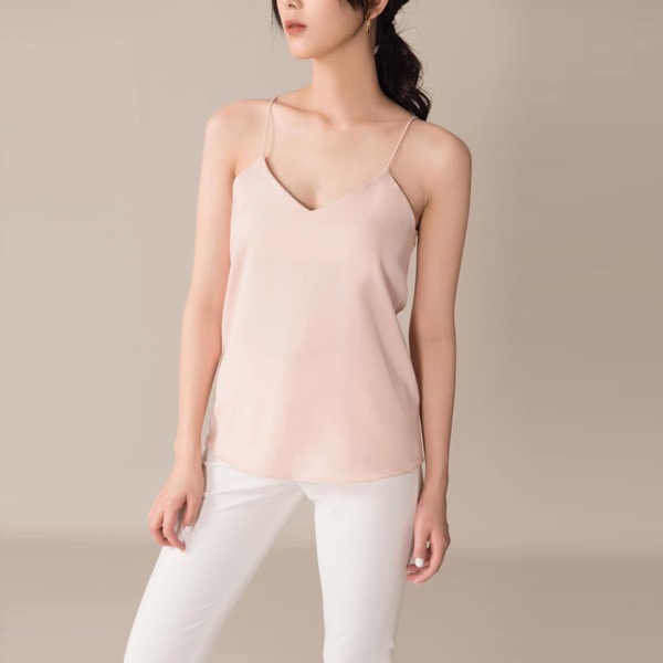 Áo hai dây lụa nữ 2nddate top020pp