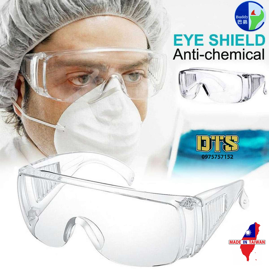 Kính bảo hộ Nhật Bản cao cấp Buddy S10, chống bắn nước, chống sương mù, chống bám bụi, chống tia UV 380