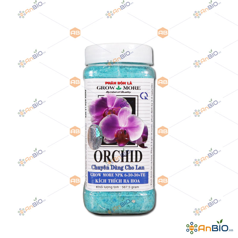 [HCM]Phân bón NPK Grow More Orchid 6-30-30 Hũ 567.5g KÍCH THÍCH RA HOA - B2.1031