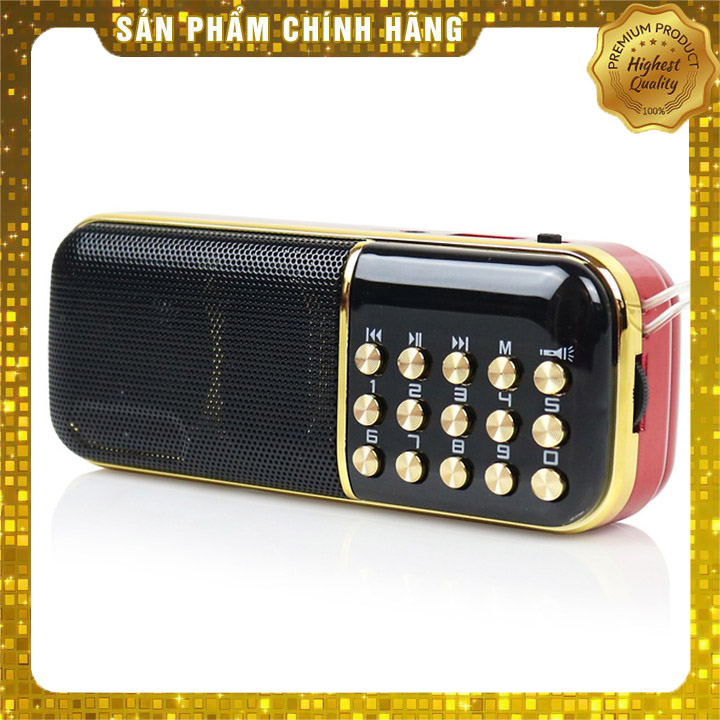 Máy Nghe Nhạc Kiêm Đài Radio BKK K51 Hỗ Trợ Thẻ Nhớ, USB