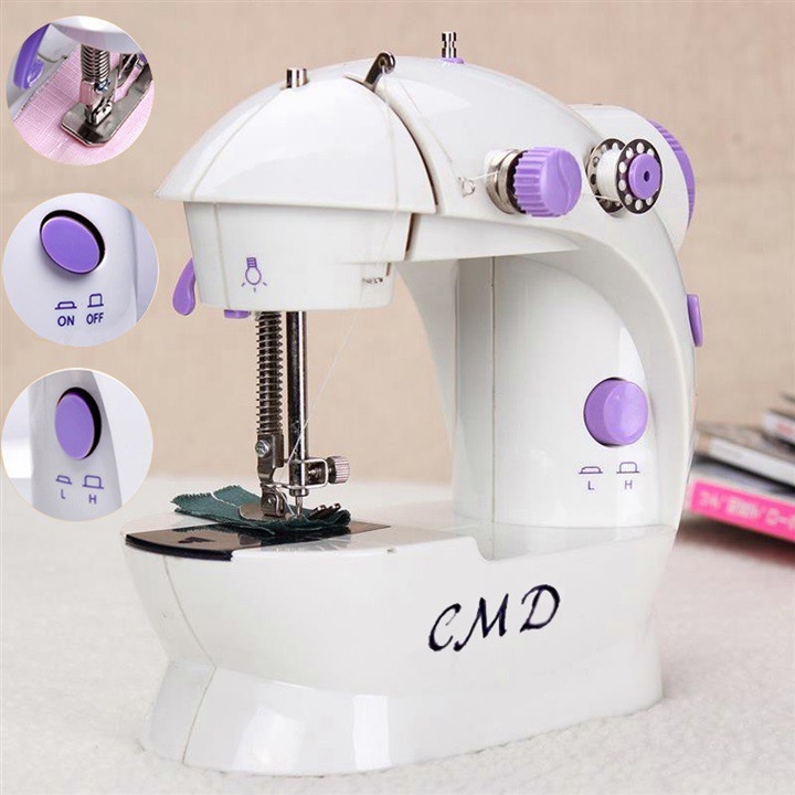 Máy may để bàn - máy khâu mini gia đình siêu tiện lợi cho gia đình