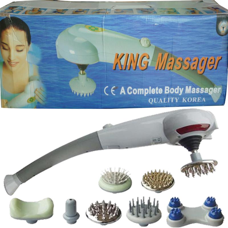 [HCM]MÁY MASSAGE CẦM TAY 7 ĐẦU  KING MASSAGER BC-999