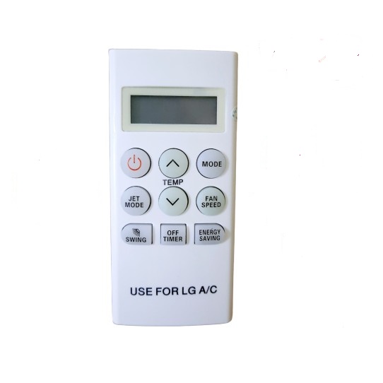 Điều khiển điều hòa máy lạnh LG ngắn 9 nút