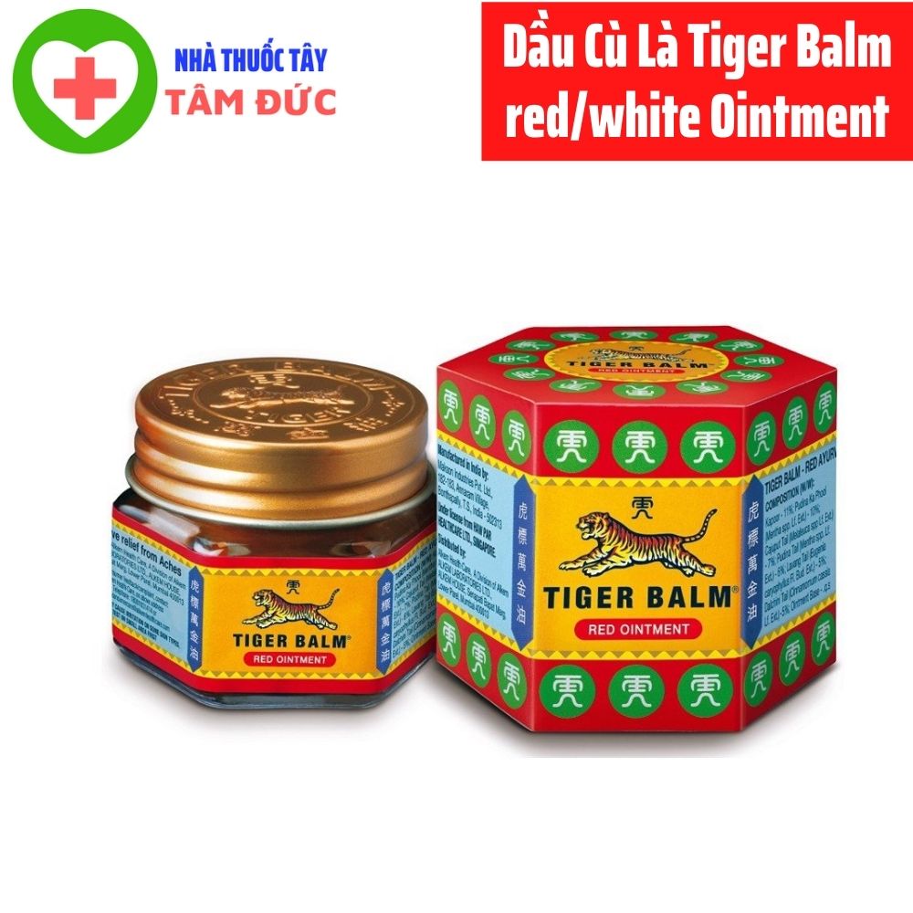 Dầu Cù Là Tiger Balm red/white Ointment