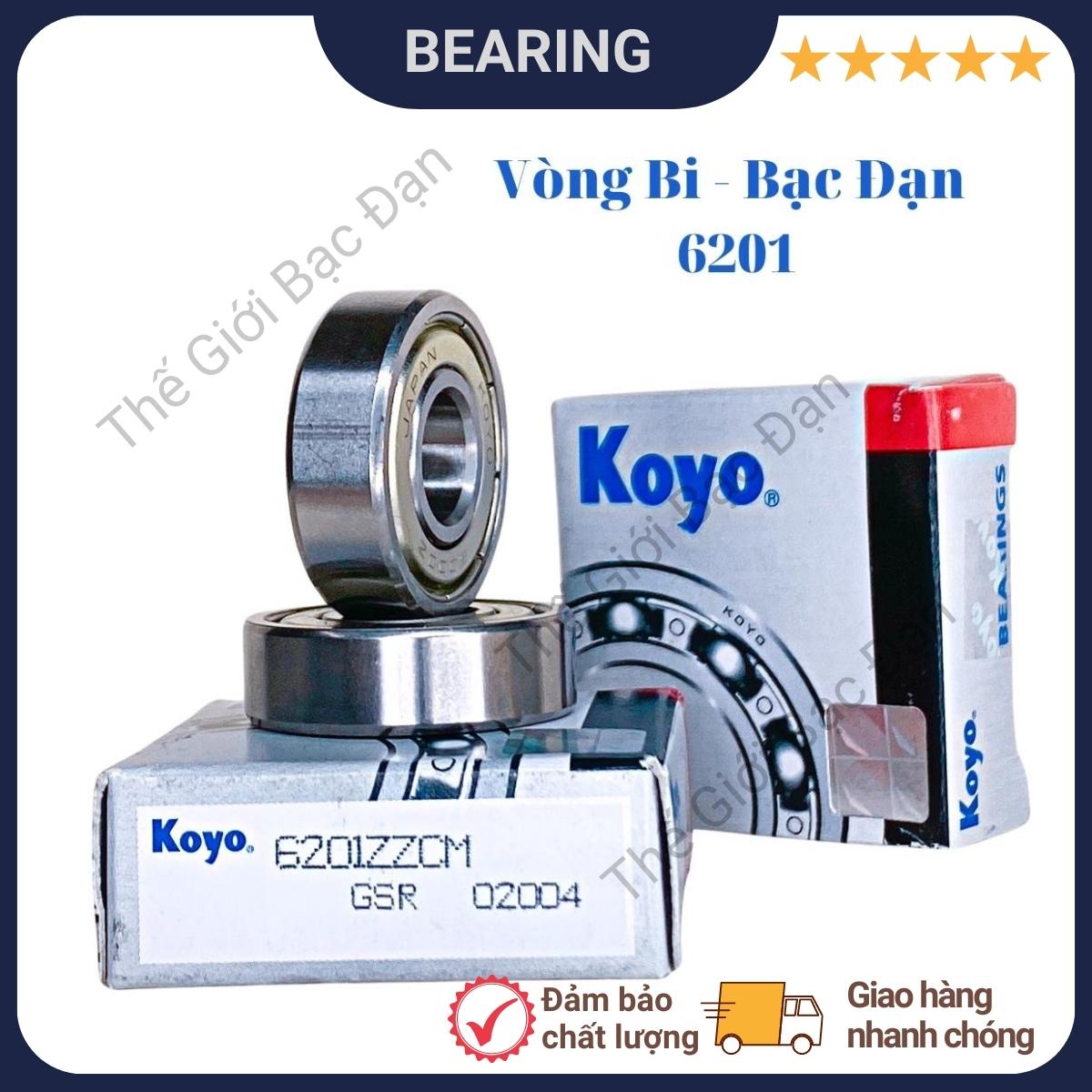 Vòng bi bạc đạn 6201 zzcm koyo -thế giới bạc đạn