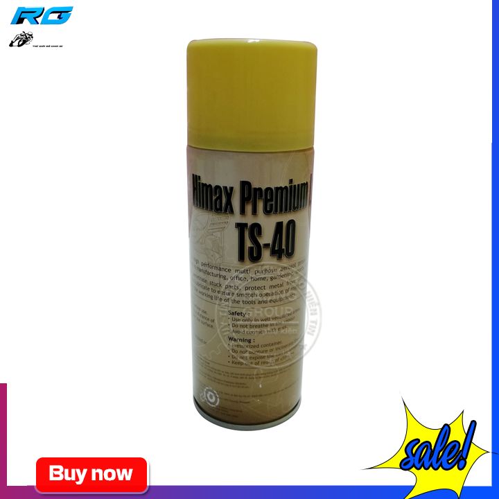 [HCM]Chai Xịt Vệ Sinh Xe Máy Ts40 Vệ Sinh Sên Bôi Trơn Chống Rỉ Đa Năng 450ML