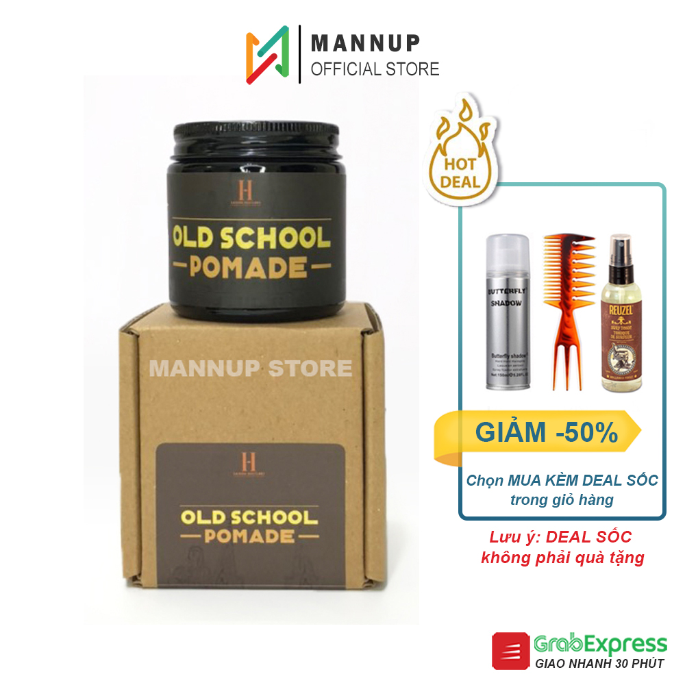 Sáp Vuốt Tóc Saigon Hustlers Old School Pomade 112g