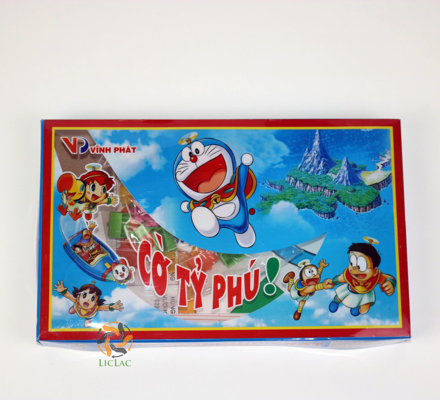 Bộ cờ tỷ phú vĩnh phát - bộ trò chơi cờ tỷ phú monopoly việt nam cao cấp, boardgame, đồ chơi trẻ em - liclac shop