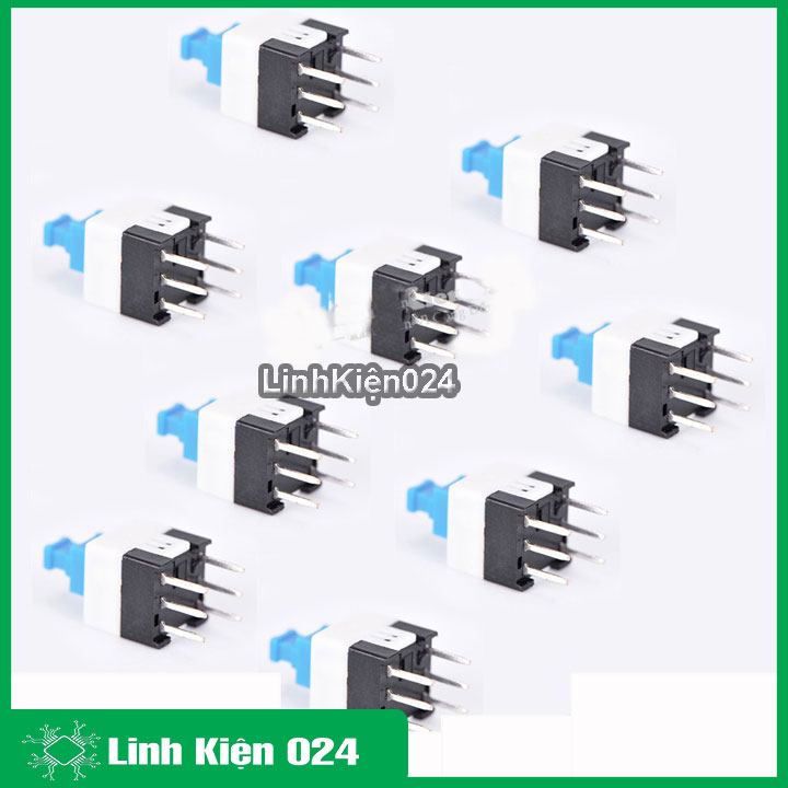 Bộ 20 nút nhấn 6 chân không giữ trạng thái kích thước 8.5x8.5mm