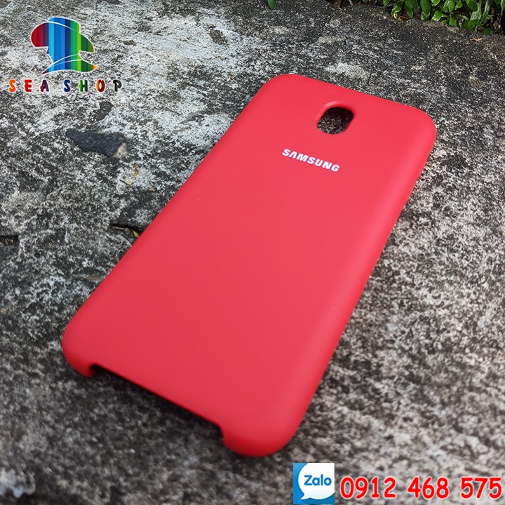 Ốp lưng Samsung J7 Pro 2017 SM-J730 - Chống bẩn - Nhựa dẻo - Bên trong có lót nhung để bảo vệ - Kính cường lực 9D