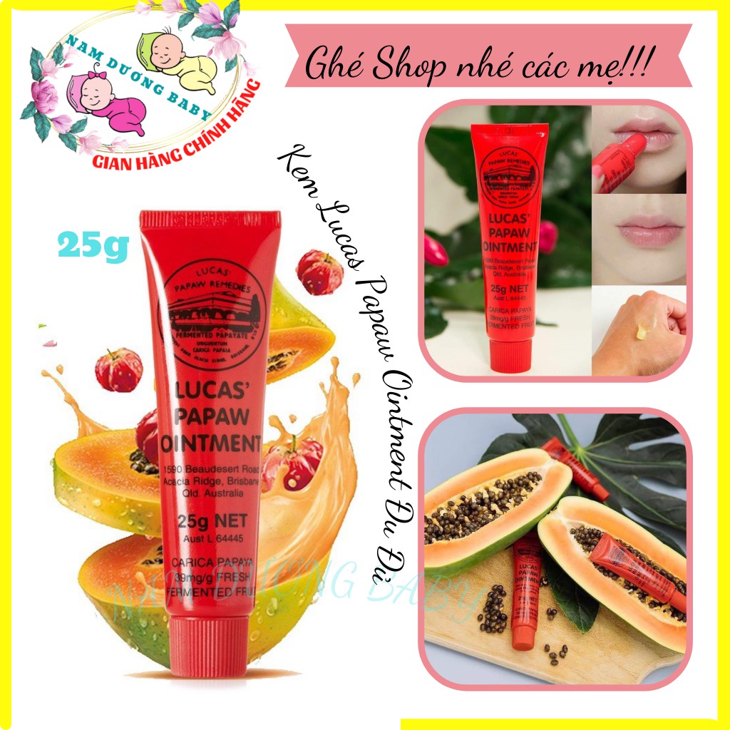 Kem đa năng lucas papaw ointment đu đủ 25g