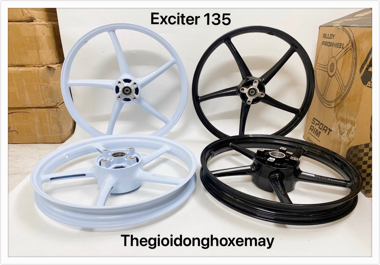 Mâm atr enkei 5 cây đúc exciter 135 2 đĩa 1.4-1.6