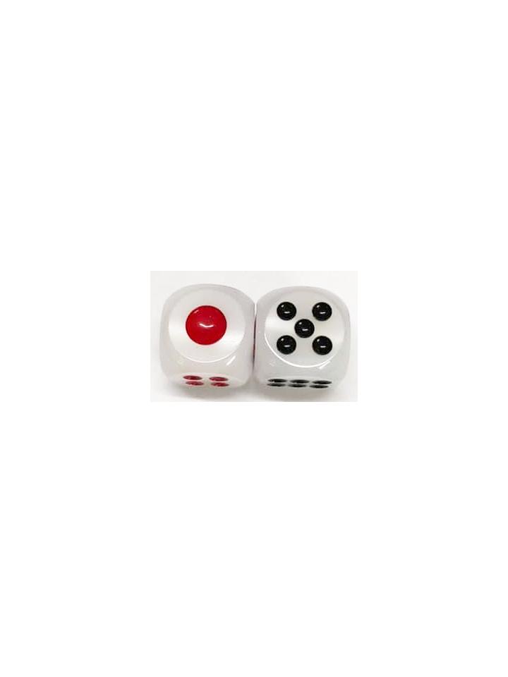 Combo 2 Viên Xí Ngầu 11 Ly  Xí Ngầu Xương Cao Cấp . Xí Ngầu Nghệ Hoa