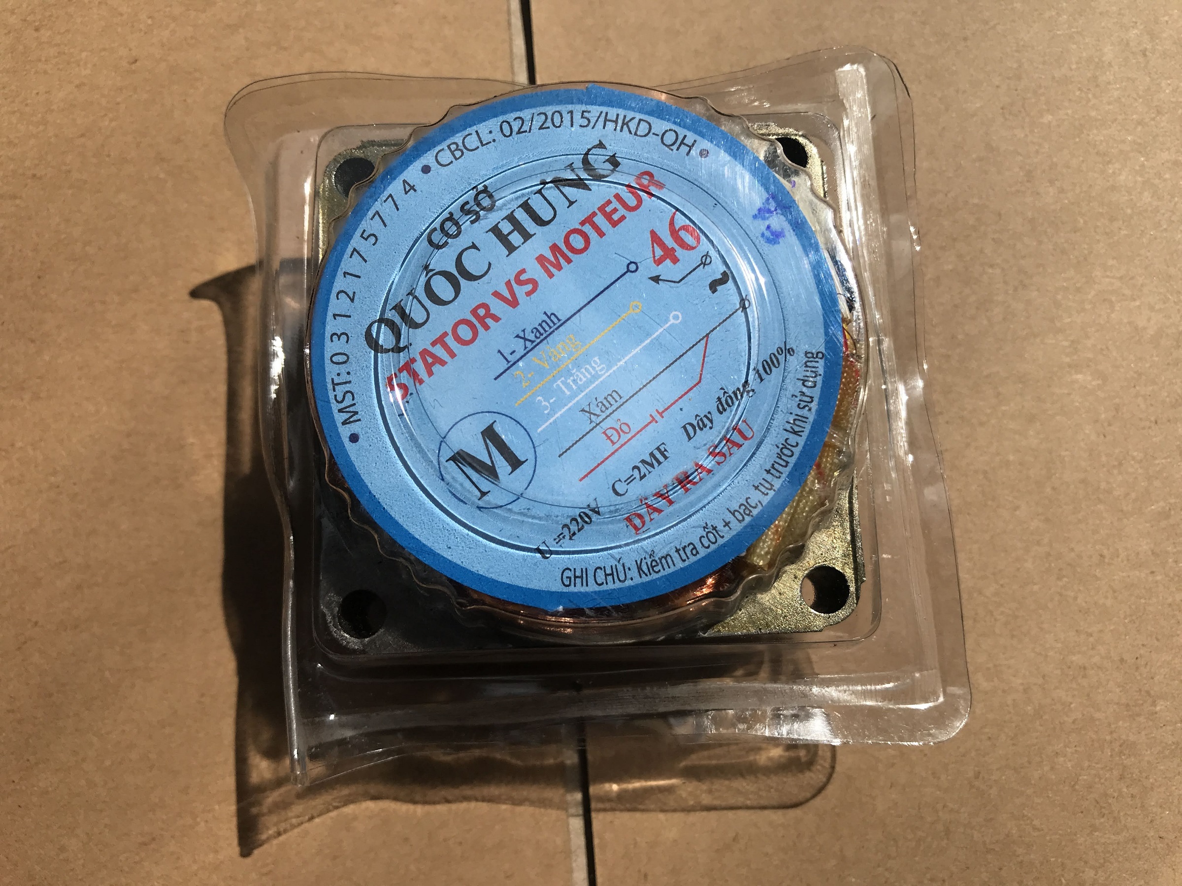 Stator quạt b4 cuộn lõi - Phụ tùng quạt lóc sa quạt