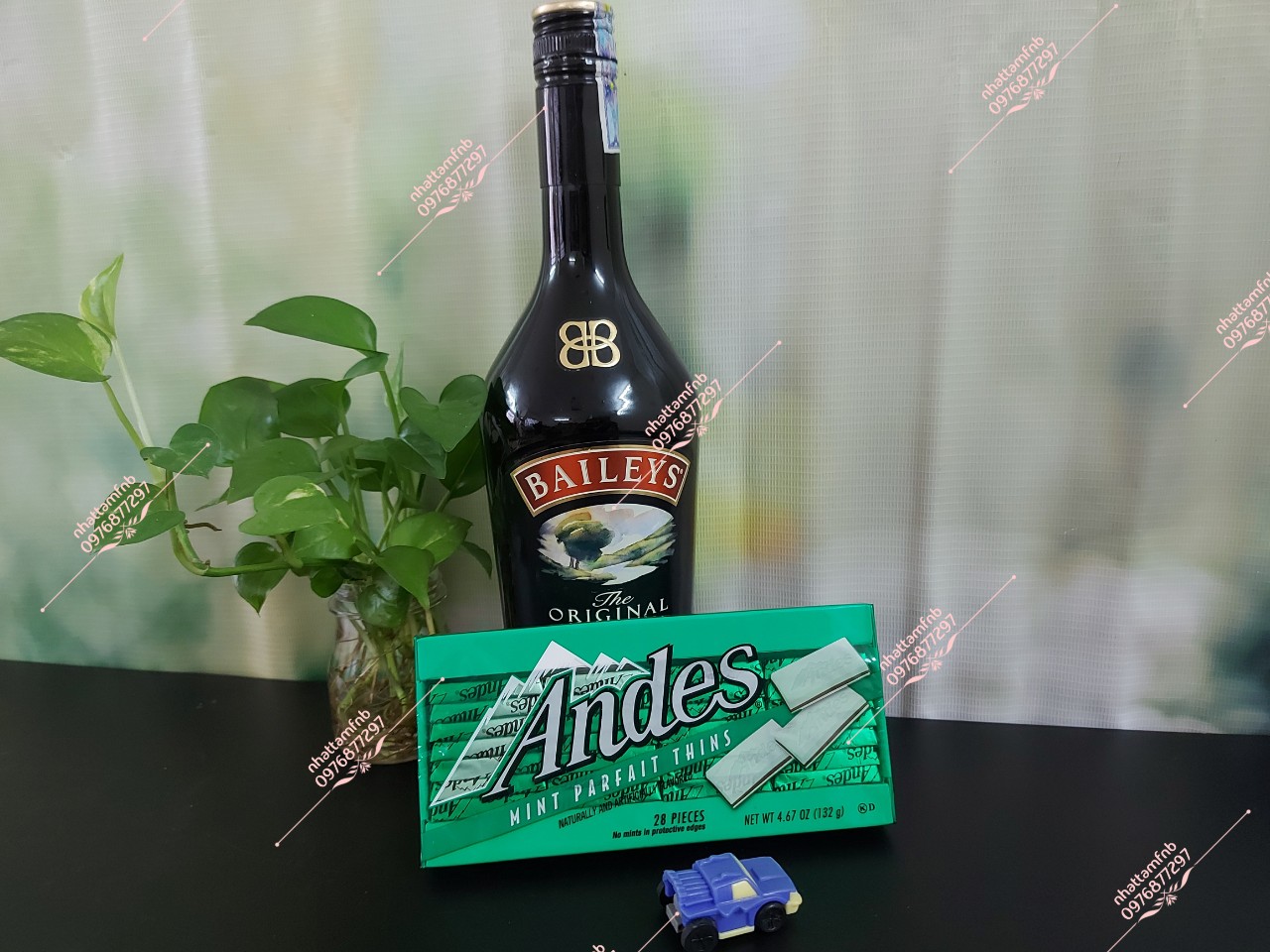 Socola andes bạc hà, kẹo chocolate andes bạc hà 132g