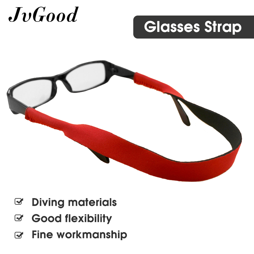 JvGood Anti-slip Glasses Straps Eyeglasses Holder Eyewear Retainer Eyeglasses String Cord Chain Lanyard for Kids Adult Sports