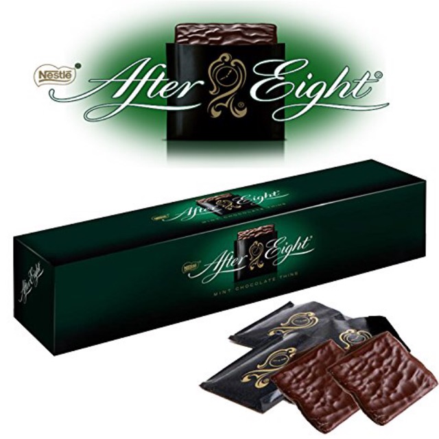 Socola đen nhân kem bạc hà After Eight.