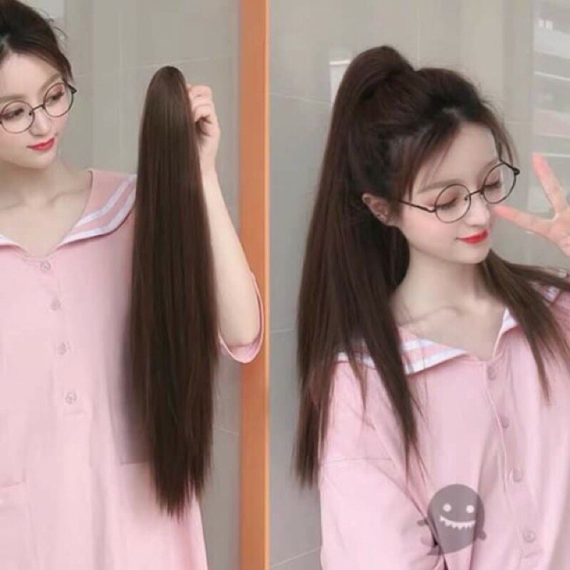 Tóc giả ngoặm thẳng n45