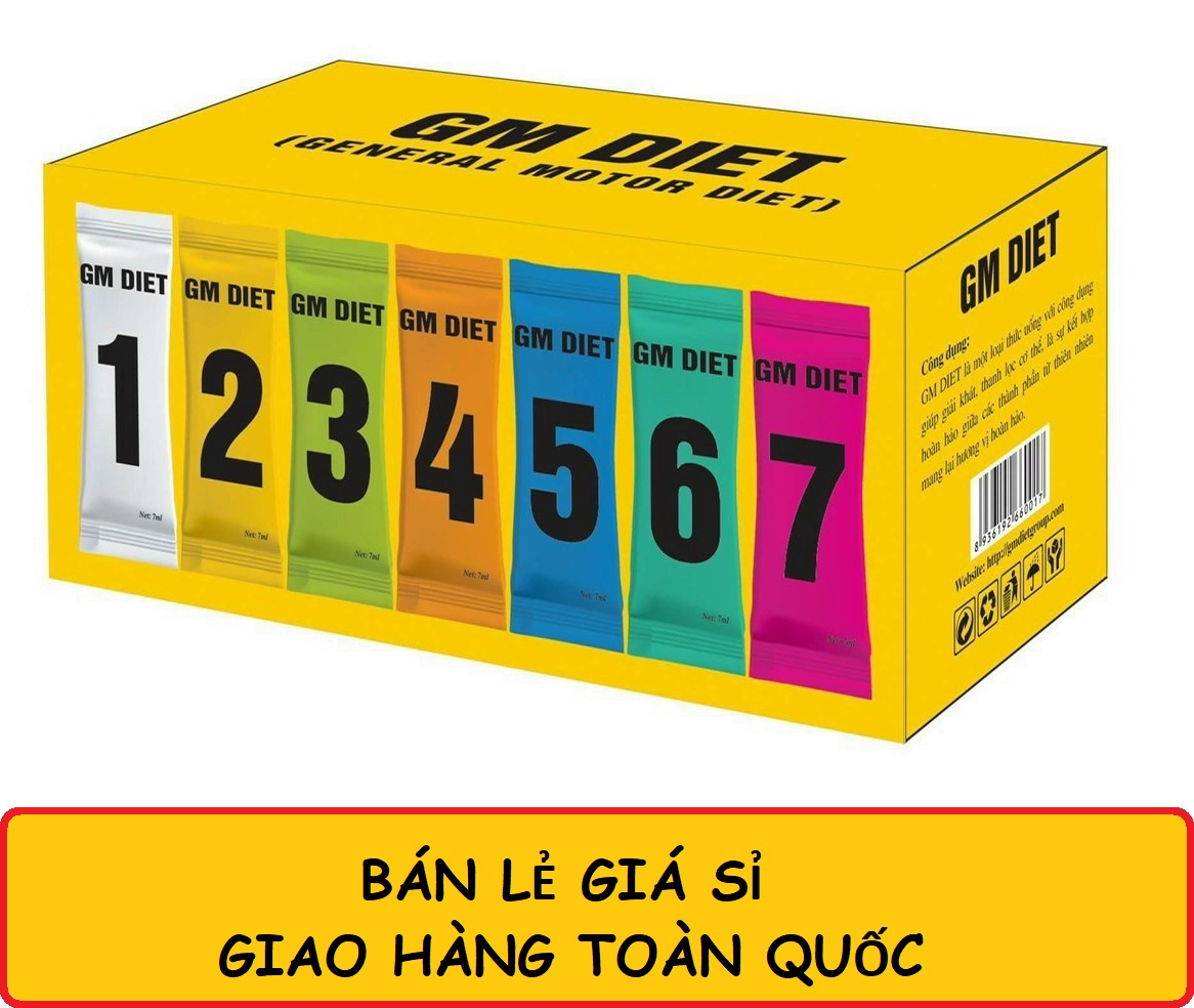 [Chuyên sỉ] Giảm cần hiệu quả đẹp dáng GM Diet 7 Days