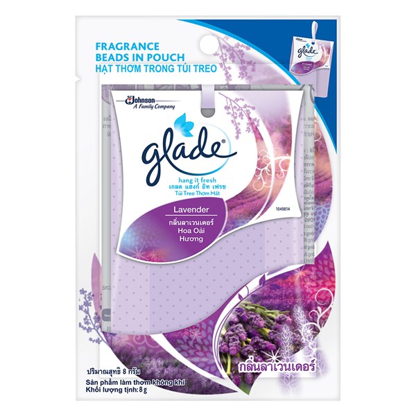 Túi thơm treo Glade Lavender túi 8g