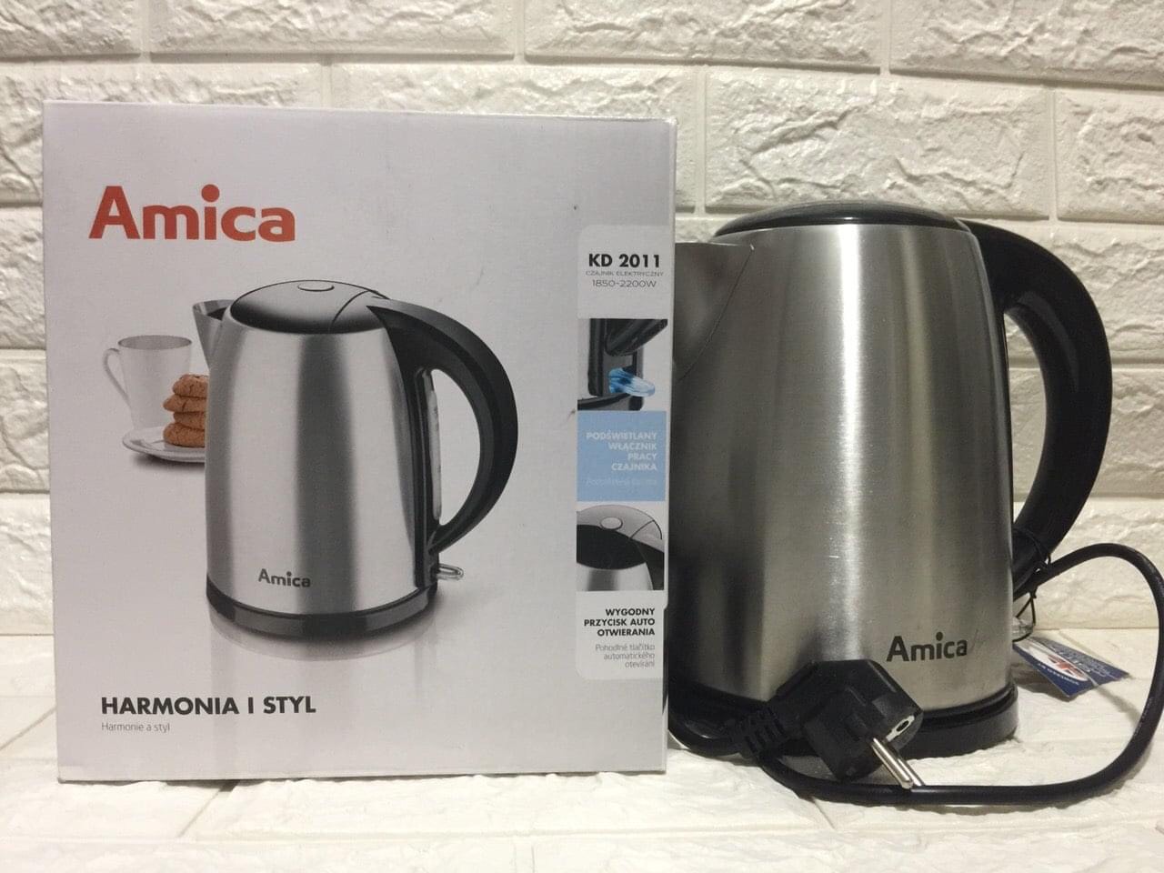 Ấm đun, bình đun siêu tốc amica kd2011 1.7 lít