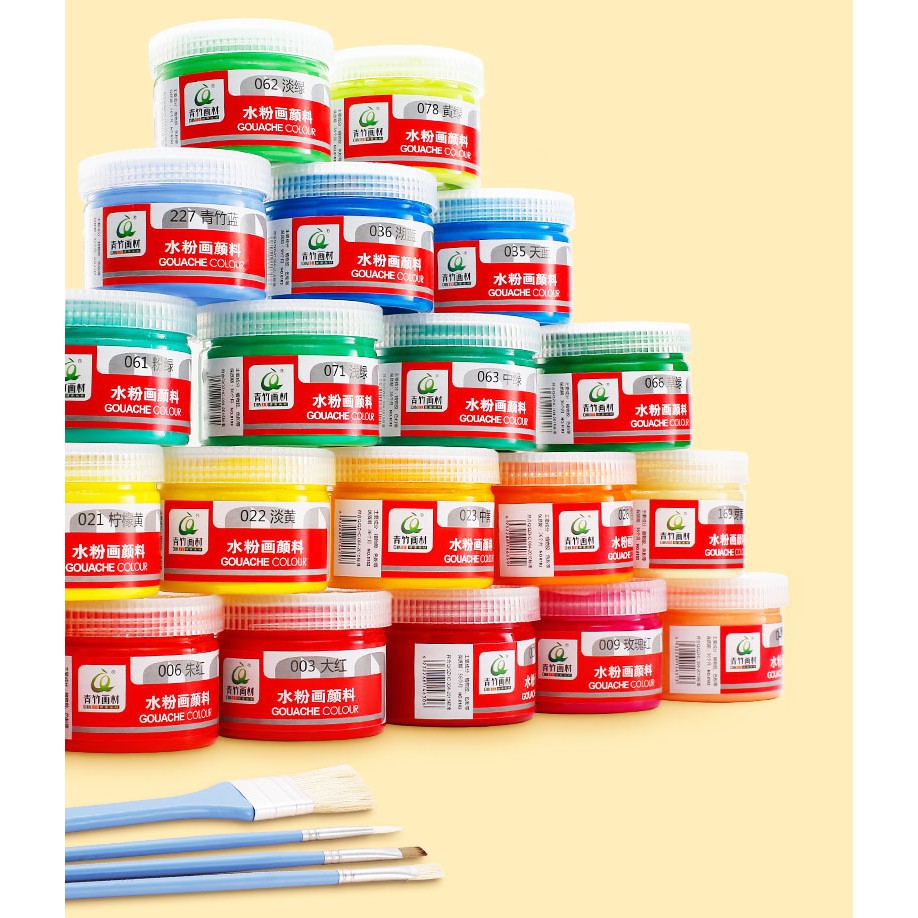 Màu nước lẻ chinjoo cao cấp hũ 100ml