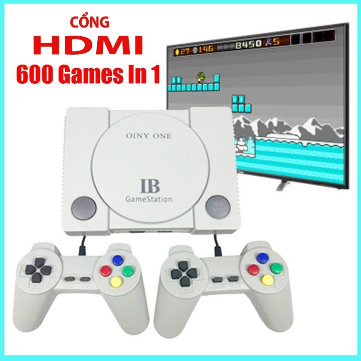 [Chơi Game Chuyên Nghiệp] Máy Chơi Game 4 Nút 600 Trò Chơi - Máy chơi game không dây thẻ nhớ 64G