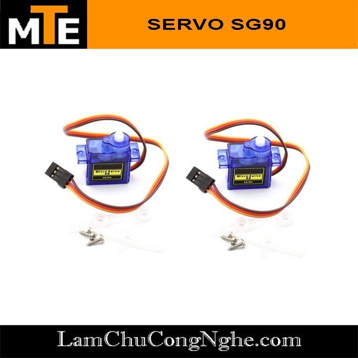 ĐỘNG CƠ RC SERVO SG90 -  Động cơ servo SG90 360 độ