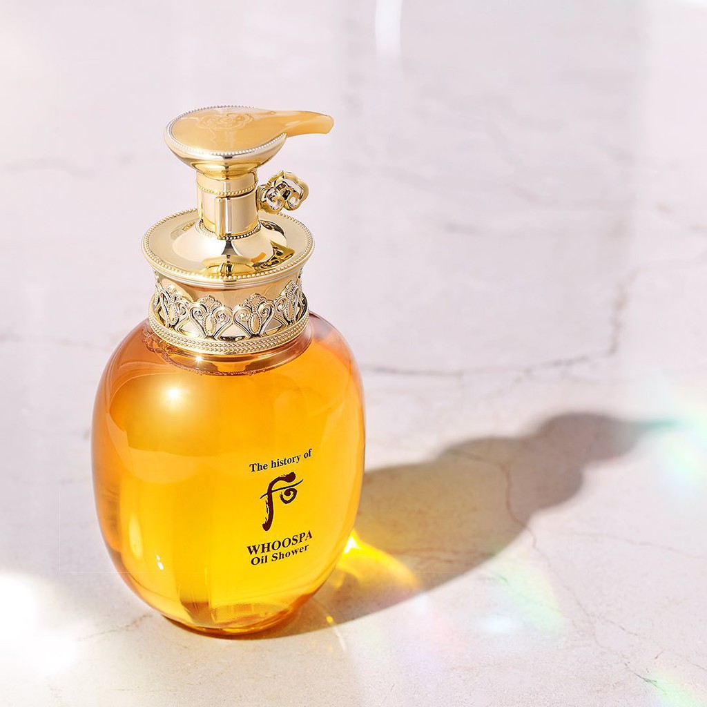 Chai sữa tắm whoo spa tách sét