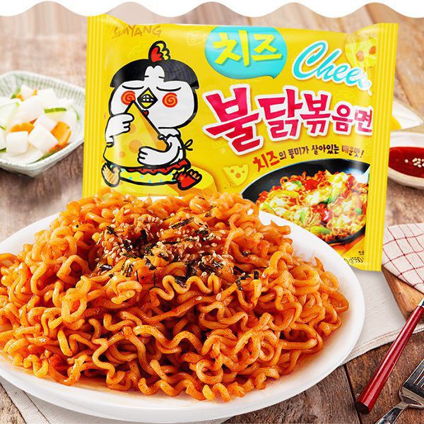 Mì cay samyang vị phô mai lốc 5 gói 140gram